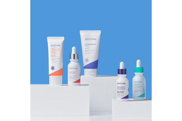 Aestura skincare products